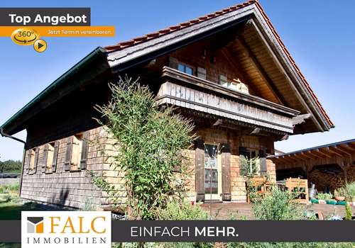 Ökol. Natur-Holzmassivhaus