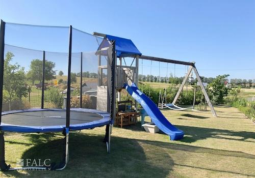 Platz für Kinderspielplatz, KI optimiert