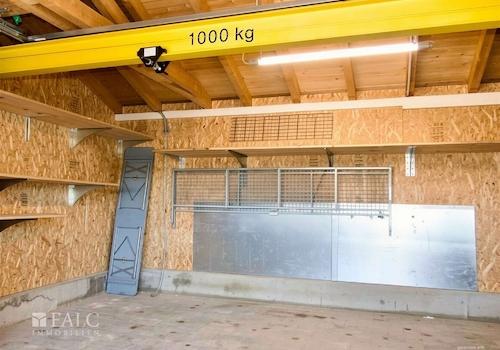 Doppel-Garage/Werkstatt, KI geleert