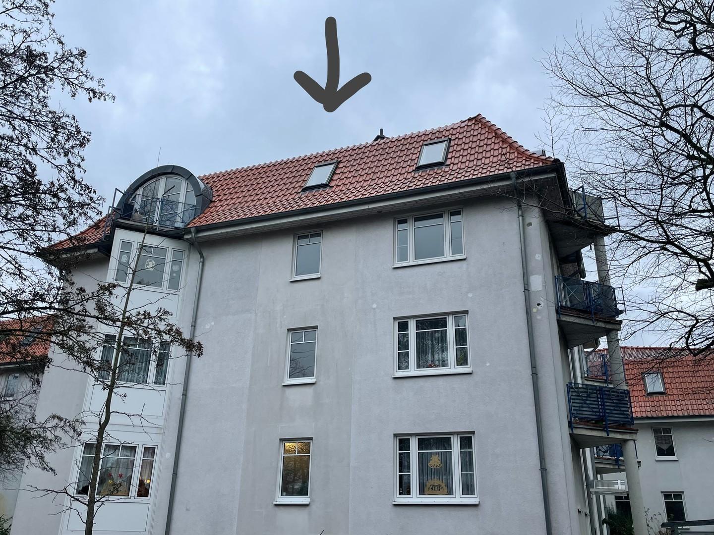 Außenansicht Dachgeschoss
