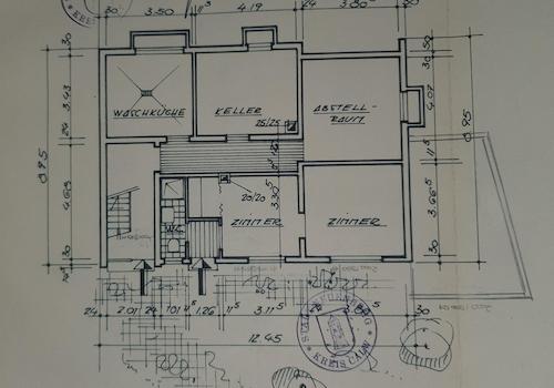 EG Grundriss 1963 