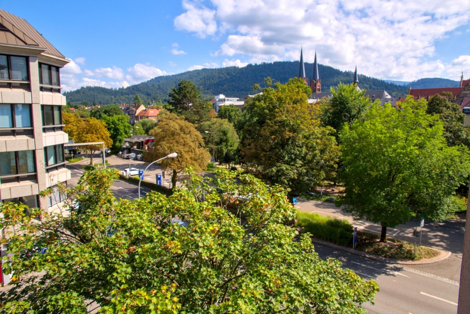 Aussicht aus dem Fenster