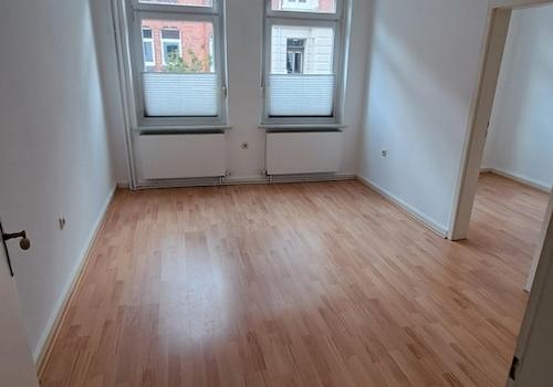 Schlafzimmer ohne Möbel