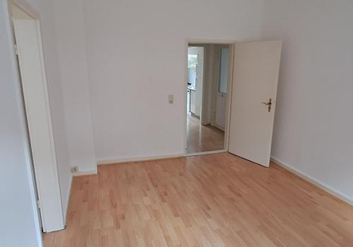 Schlafzimmer ohne Möbel