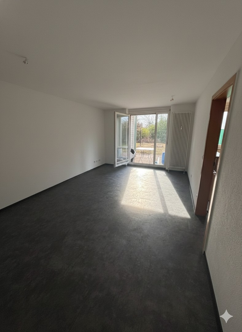 Wohnzimmer mit viel Licht