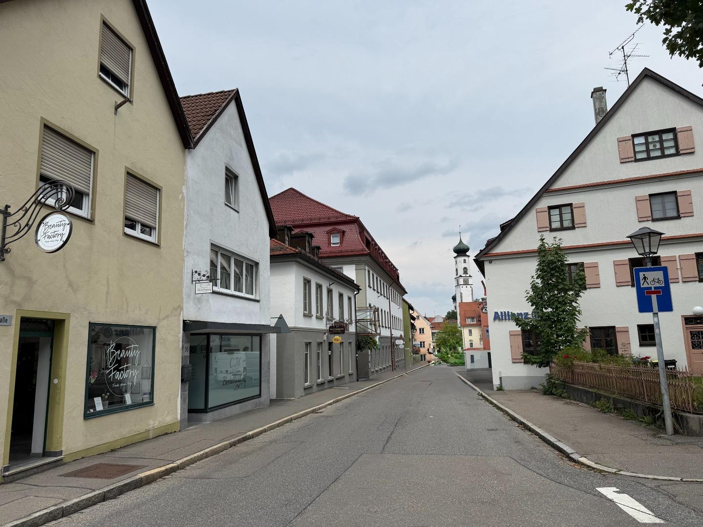 Lage nahe Zentrum von Isny