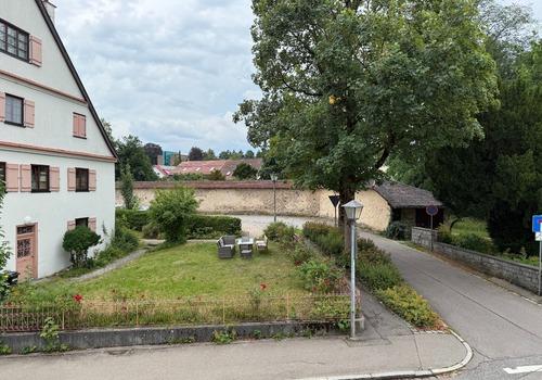 1.OG: 3-Zimmer-Whg. Blick vom Wohnzimmer