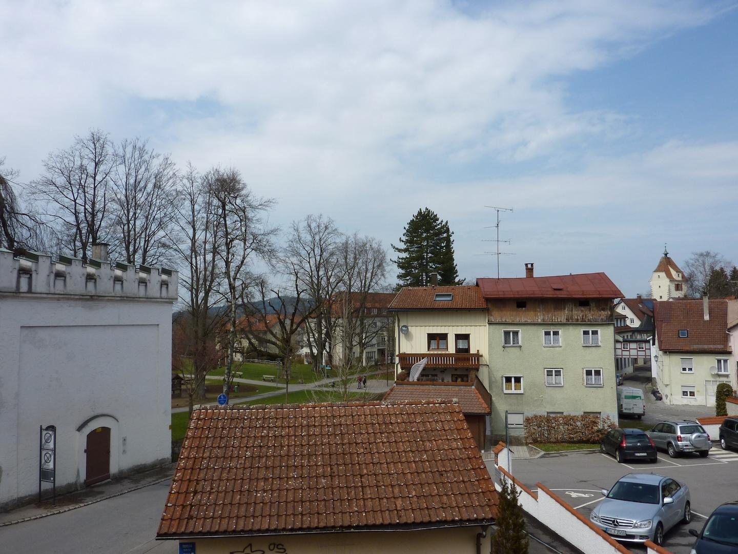 1.OG: 2-Zimmer-Whg. - Blick vom Wohnzimmer