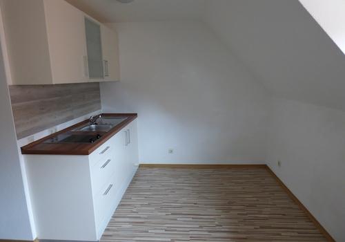 DG: 1-Zimmer-Appart. - Küche mit Essecke