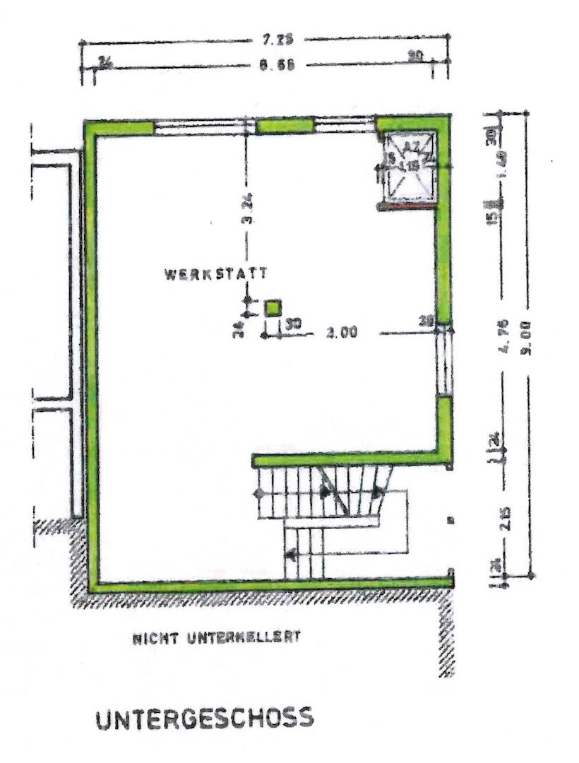 Grundriss UG