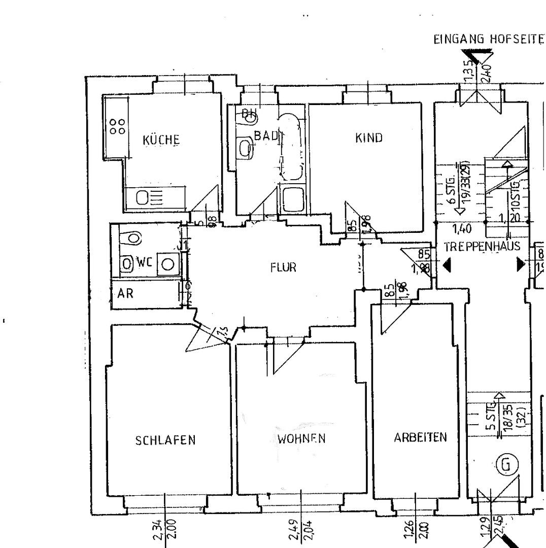 Grundriss zur Wohnung