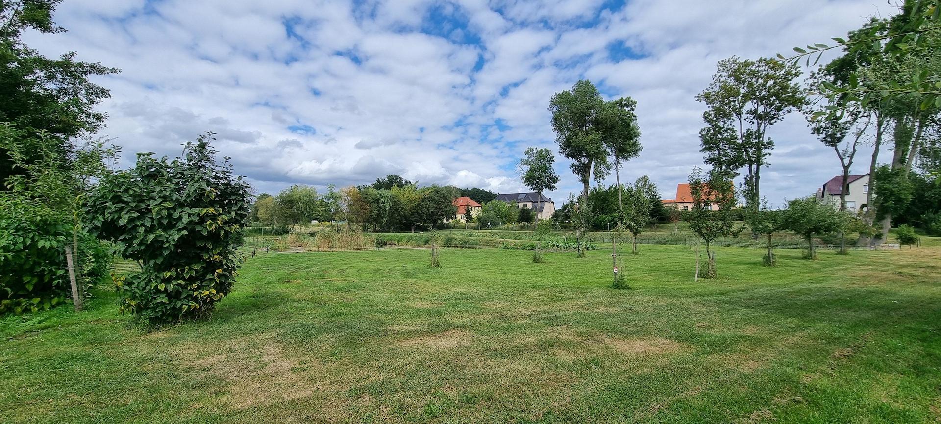 Seitlicher Landbereich
