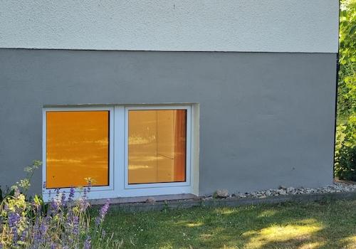 Nur Sonnenlicht an ;-)