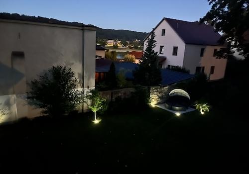 Garten Abend