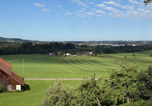 Blick über Isny