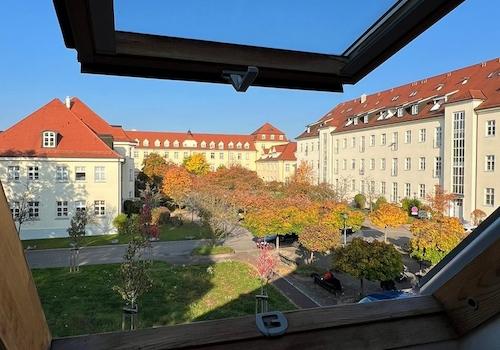 Ausblick in den Hof