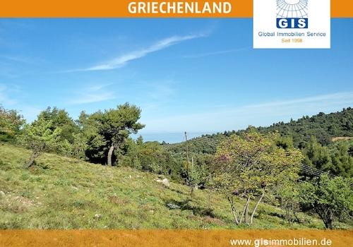 Grundstück mit Ausblick aufs Meer