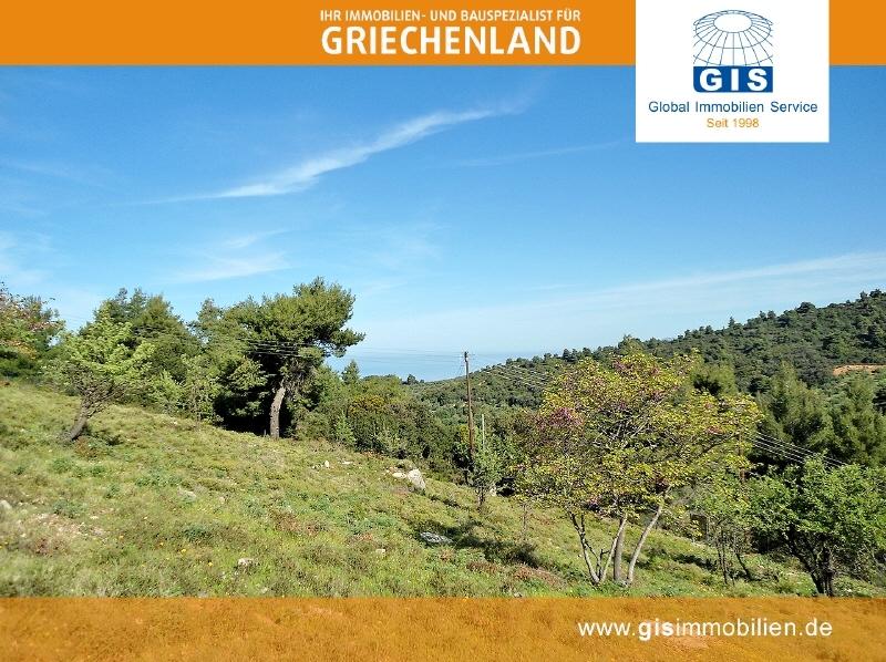 Grundstück mit Ausblick aufs Meer