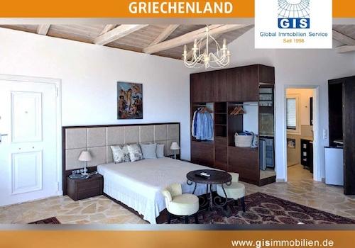 Schlafzimmer mit Bad