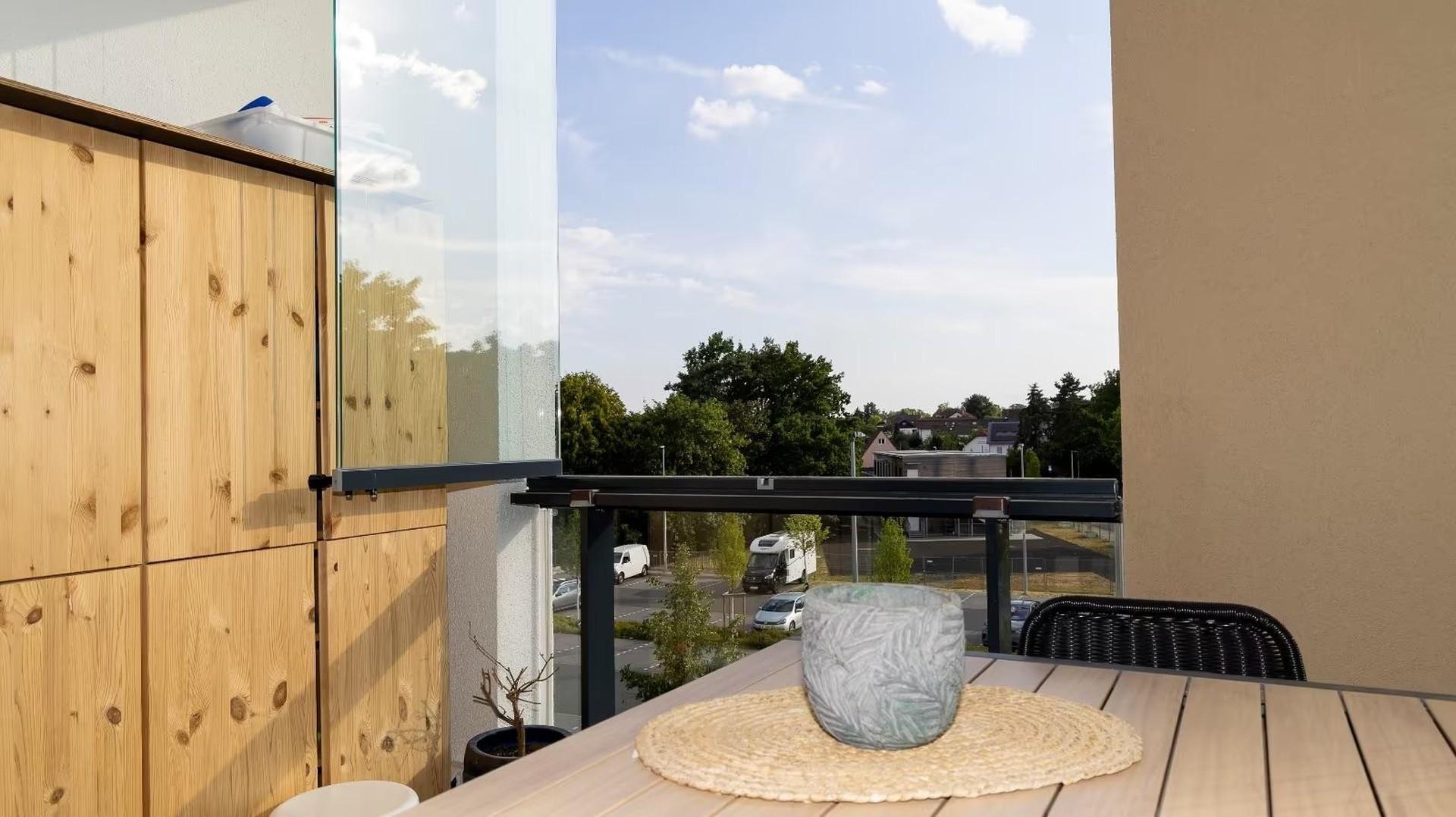Loggia offene Verglasung