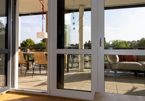 Wohnzimmer Blick Loggia