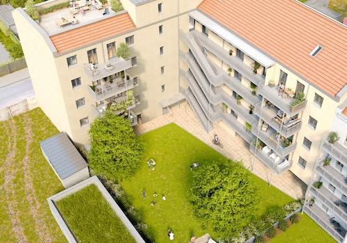 Vogelperspektive Innenhof 