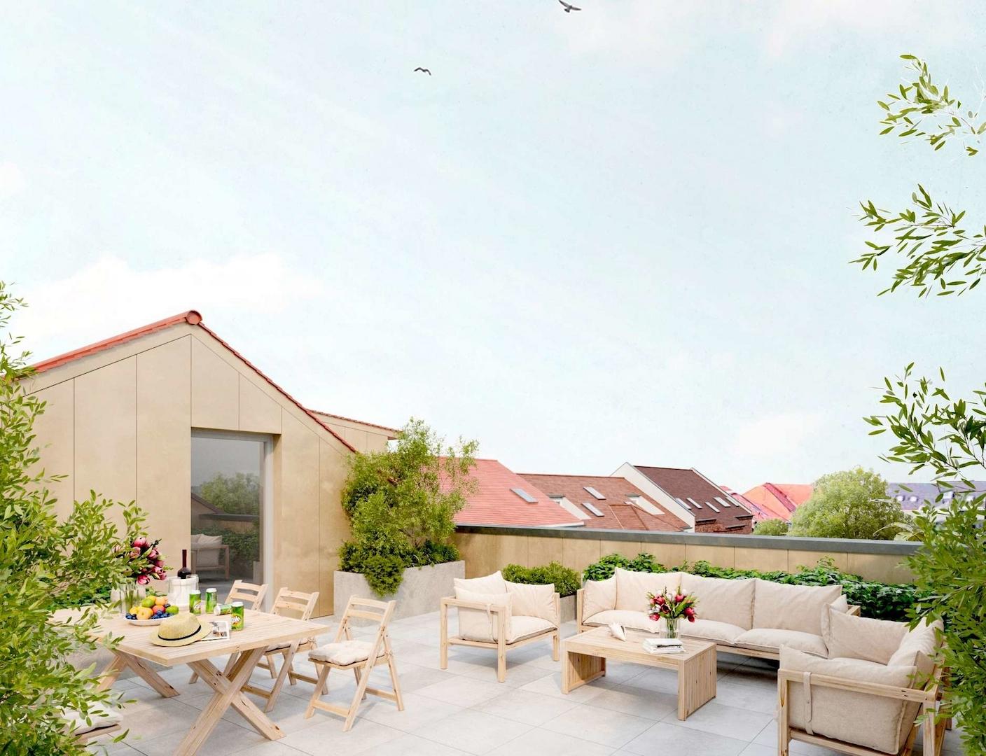 Dachterrasse