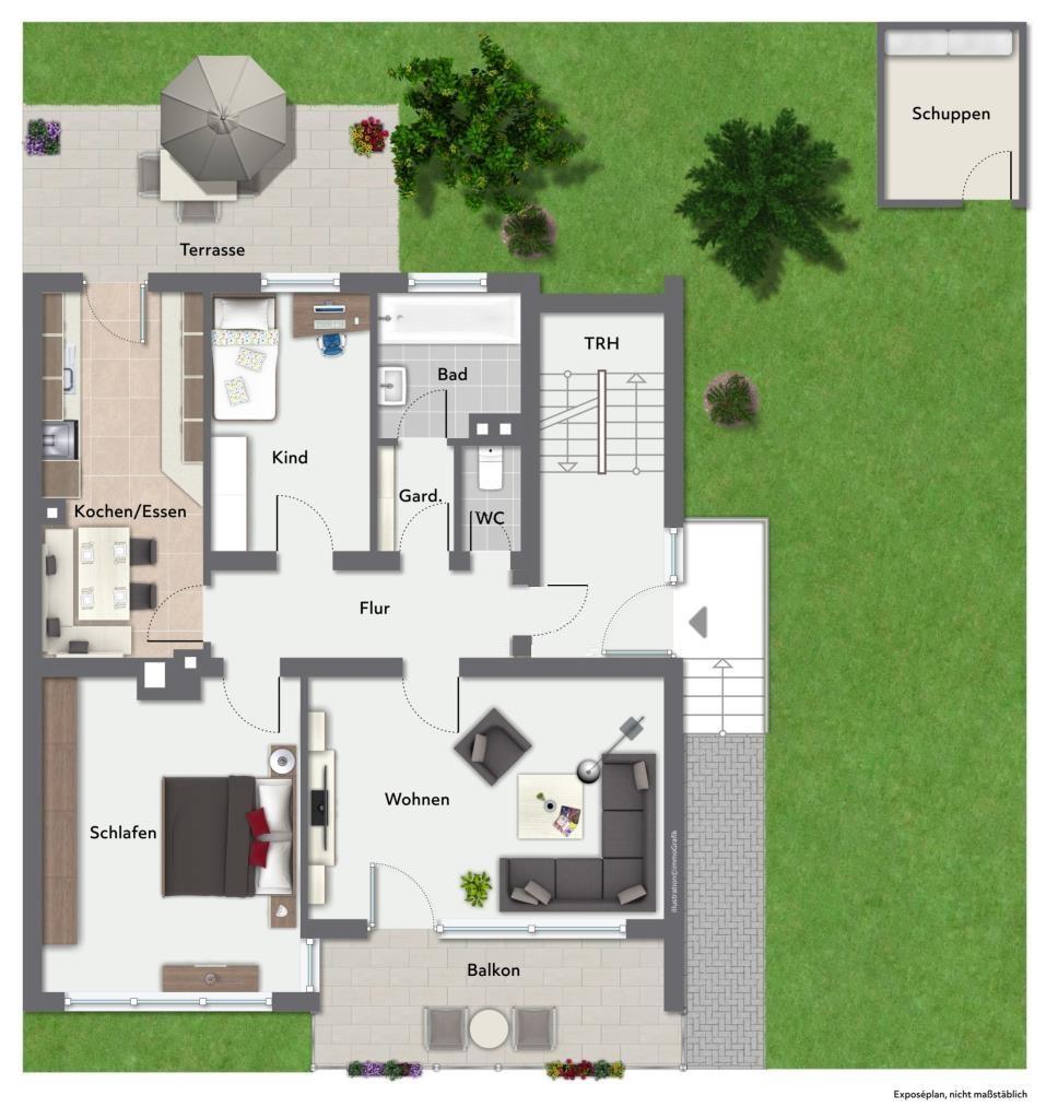 Grundriss Erdgeschoss