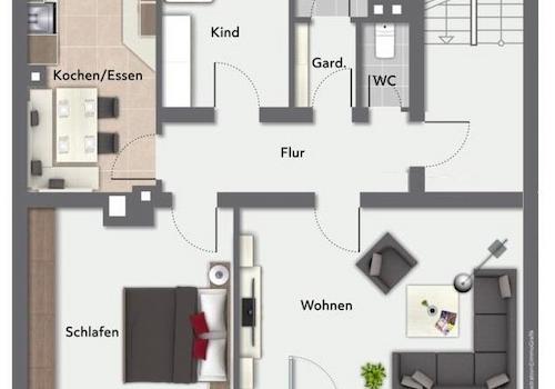 Grundriss Obergeschoss