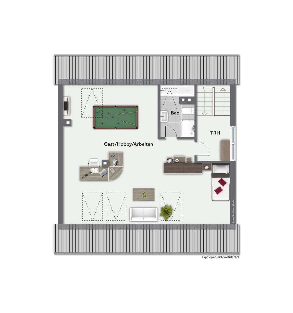 Grundriss Dachgeschoss