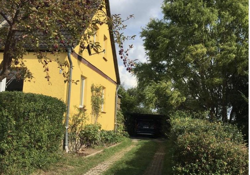 Ansicht Auffahrt