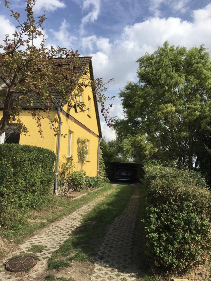 Ansicht Auffahrt