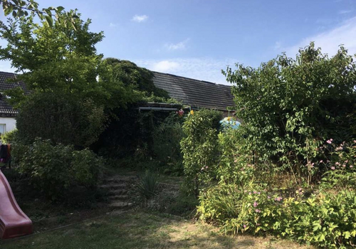 Blick vom Garten