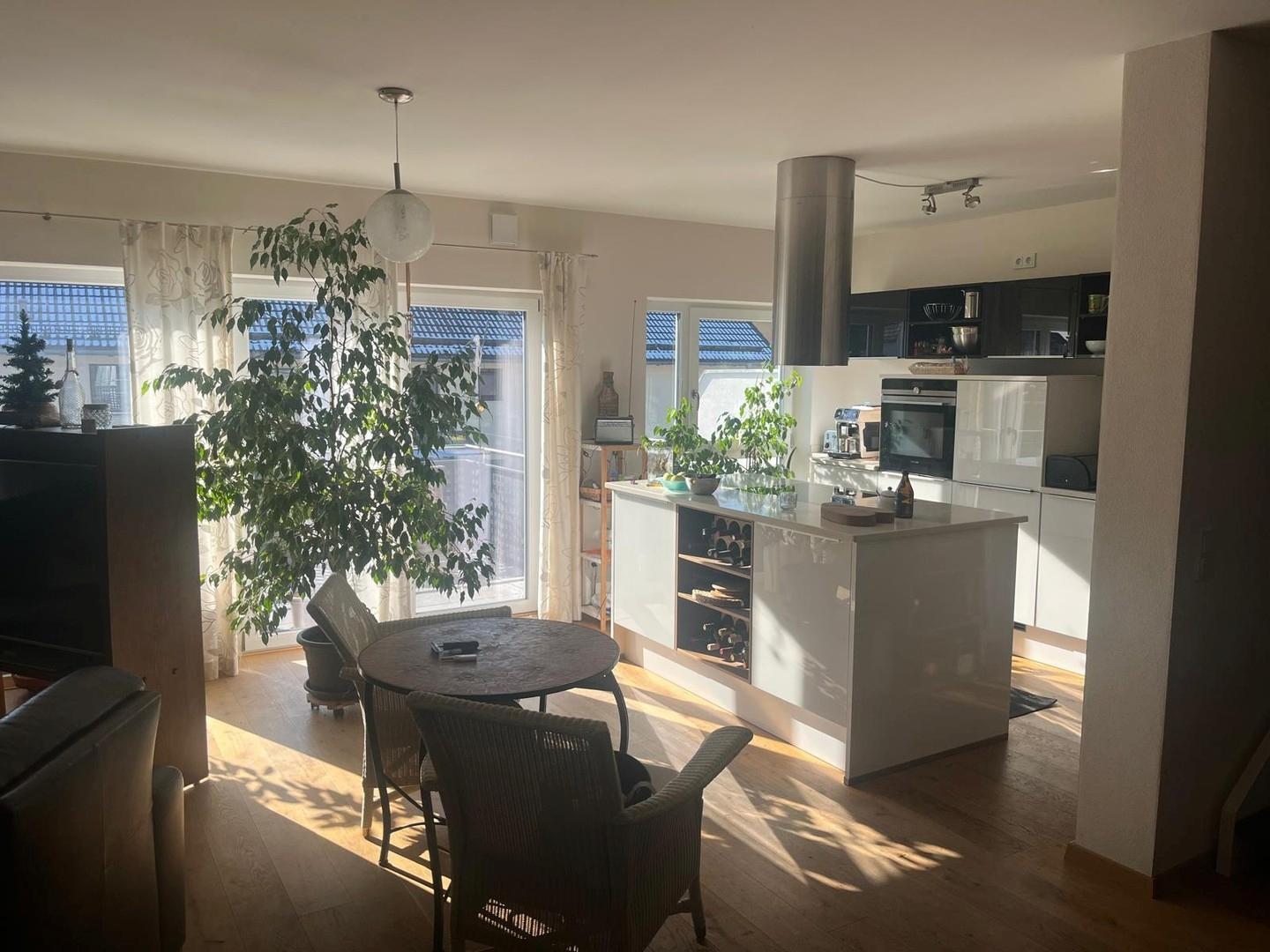 Wohnzimmer offene Küche 1.OG