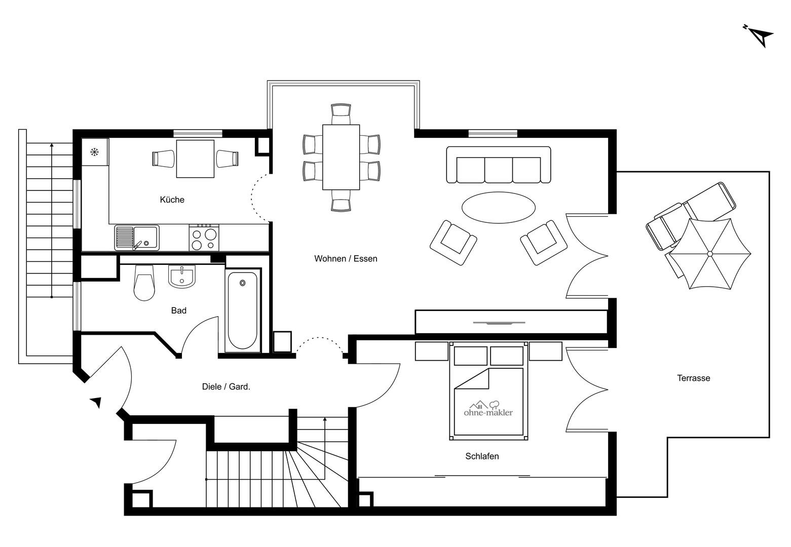 Grundriss EG