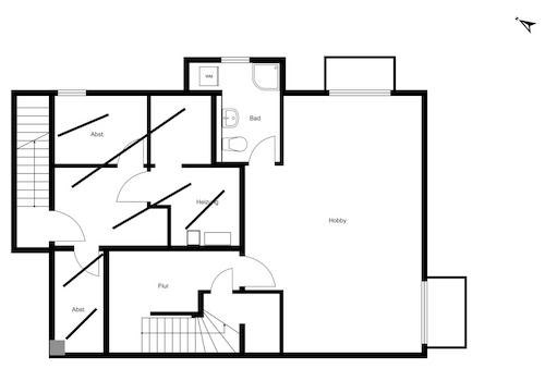 Grundriss Souterrain
