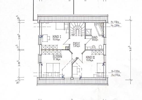 Grundriss Dachgeschoss