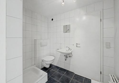 Badezimmer im Dachgeschoss