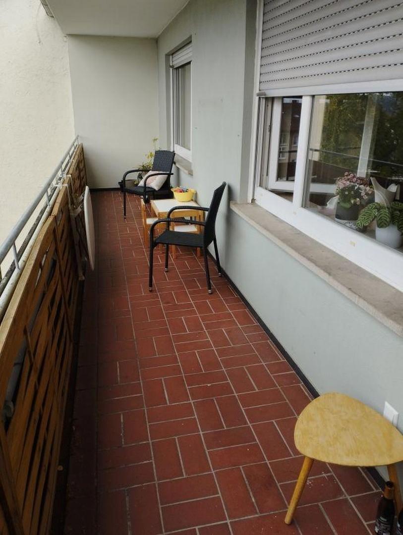 Großer Balkon