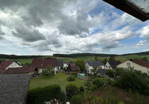 Aussicht vom Küchenbalkon