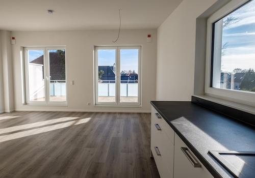 Wohnzimmer und Küche