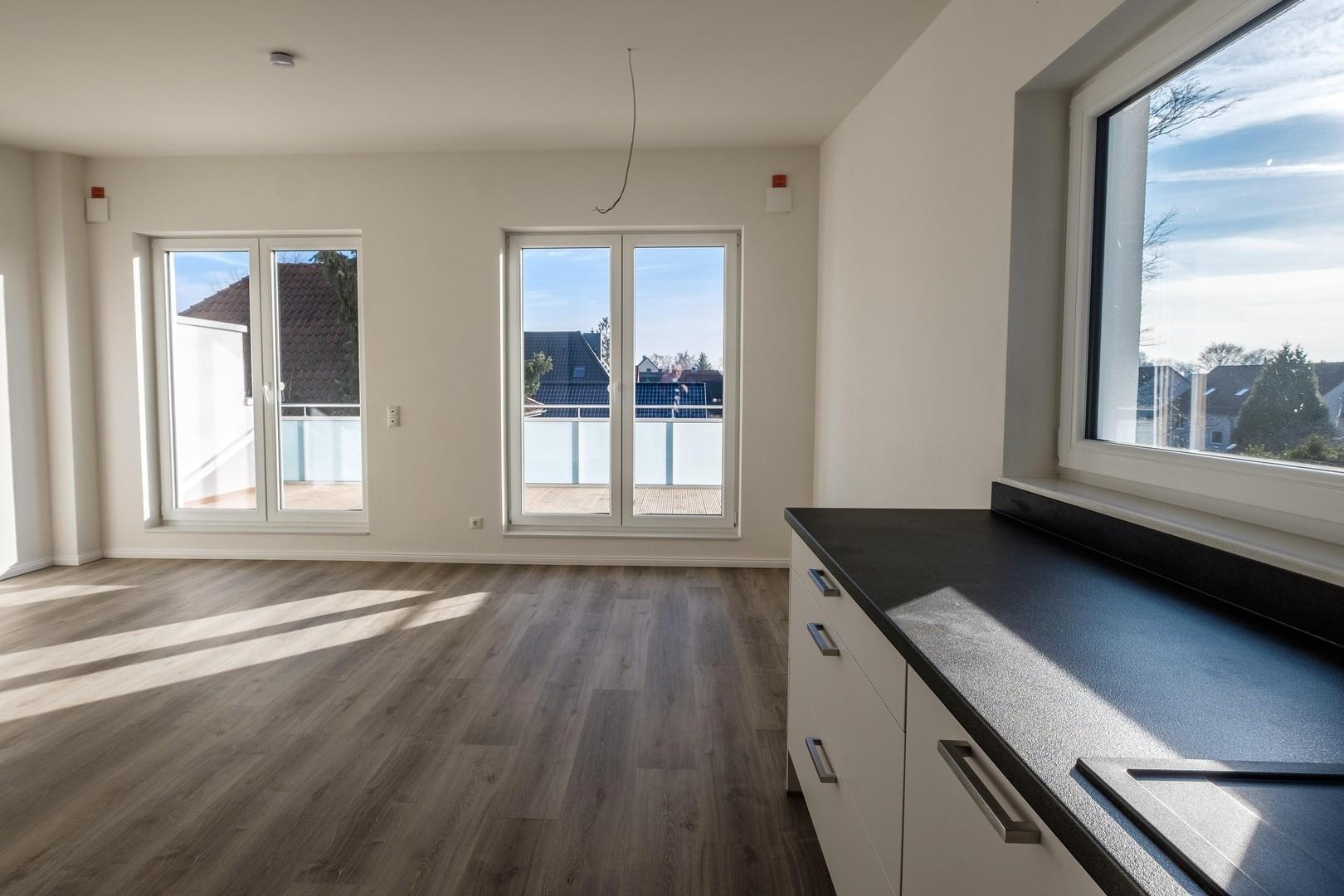 Wohnzimmer und Küche