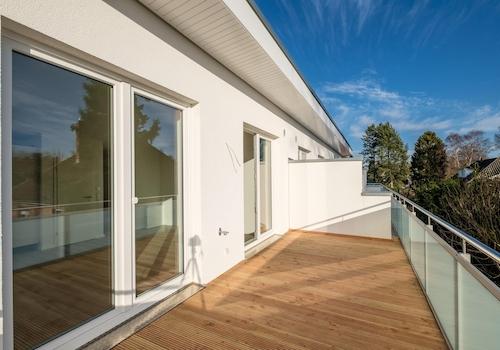 Dachterrasse Richtung Ost