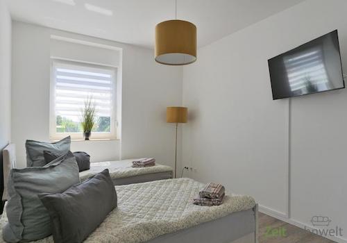 Blick ins mittlere Schlafzimmer