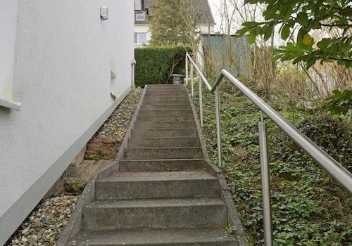 Außentreppe am Haus