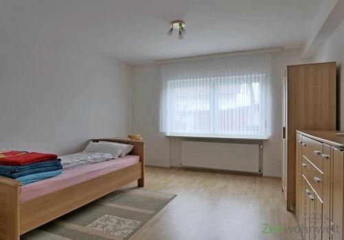 Blick ins Schlafzimmer
