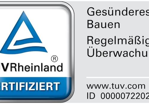 TÜV Rheinland zertifiziert