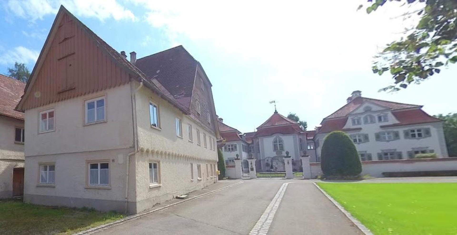 Blick zum Schloss