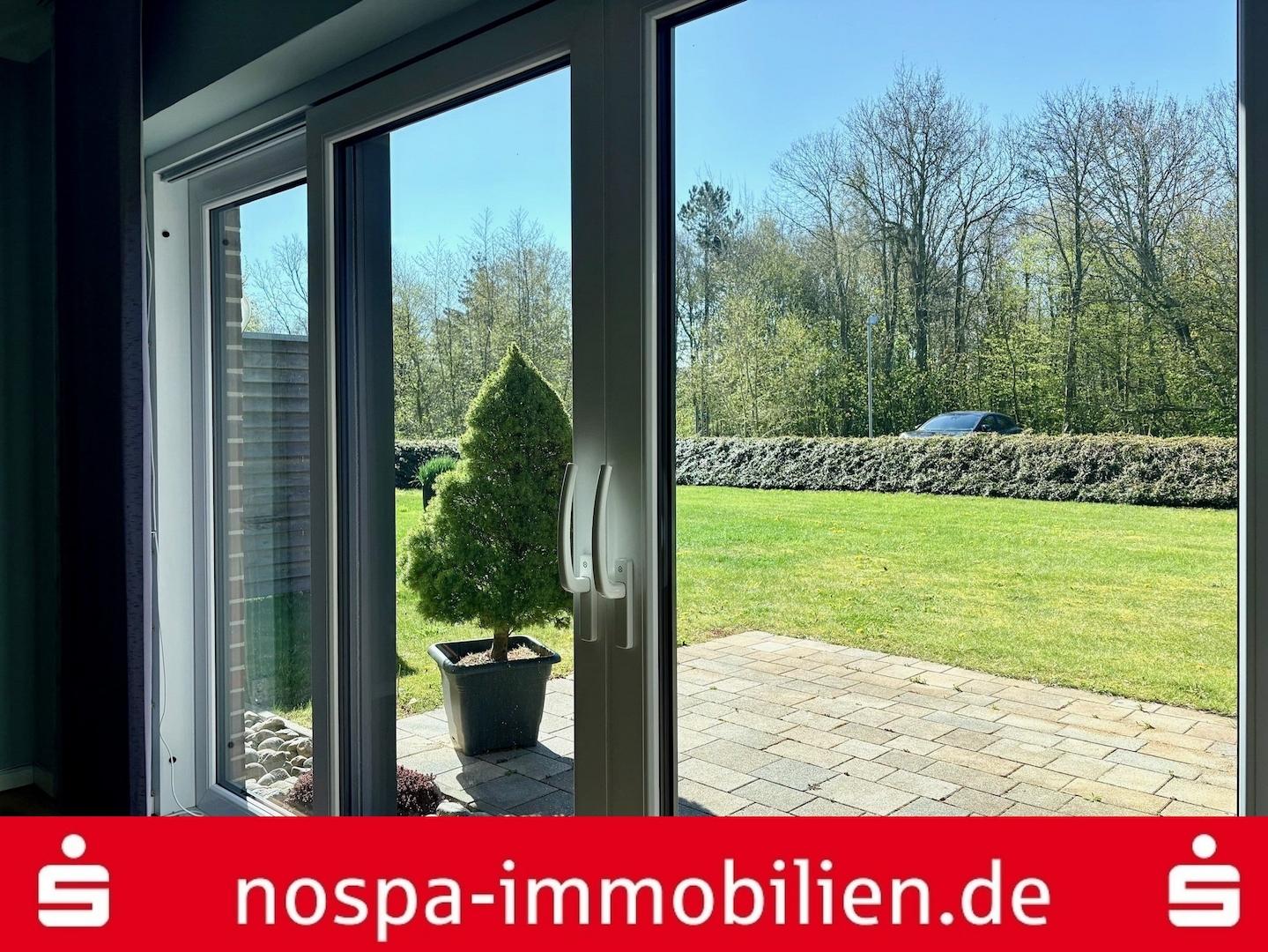Blick auf die Terrasse