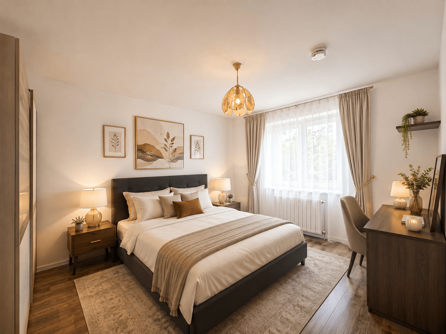 Schlafzimmer (KI generiert)